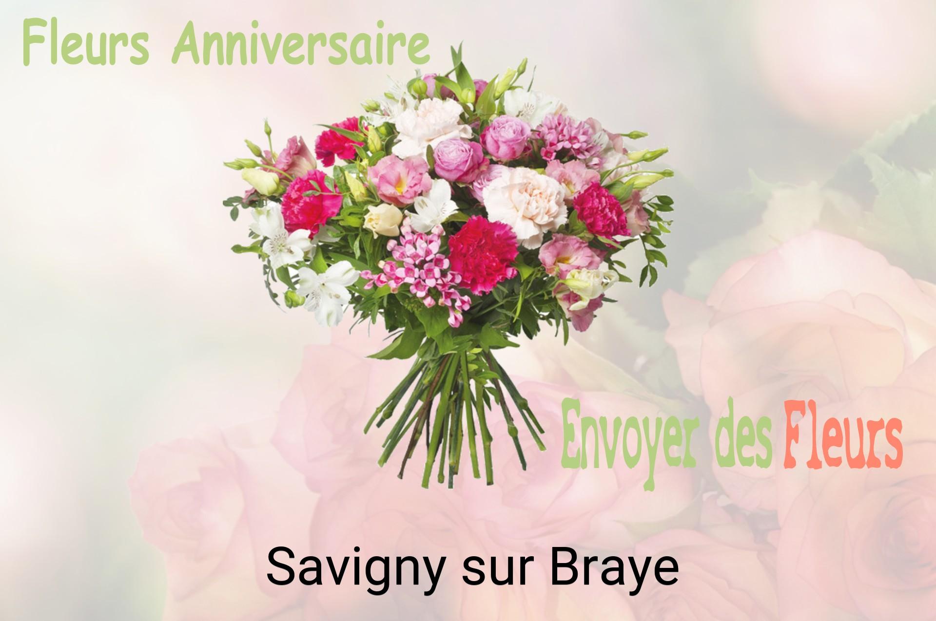 Bouquet de fleurs d’anniversaire livré à Savigny-sur-Braye