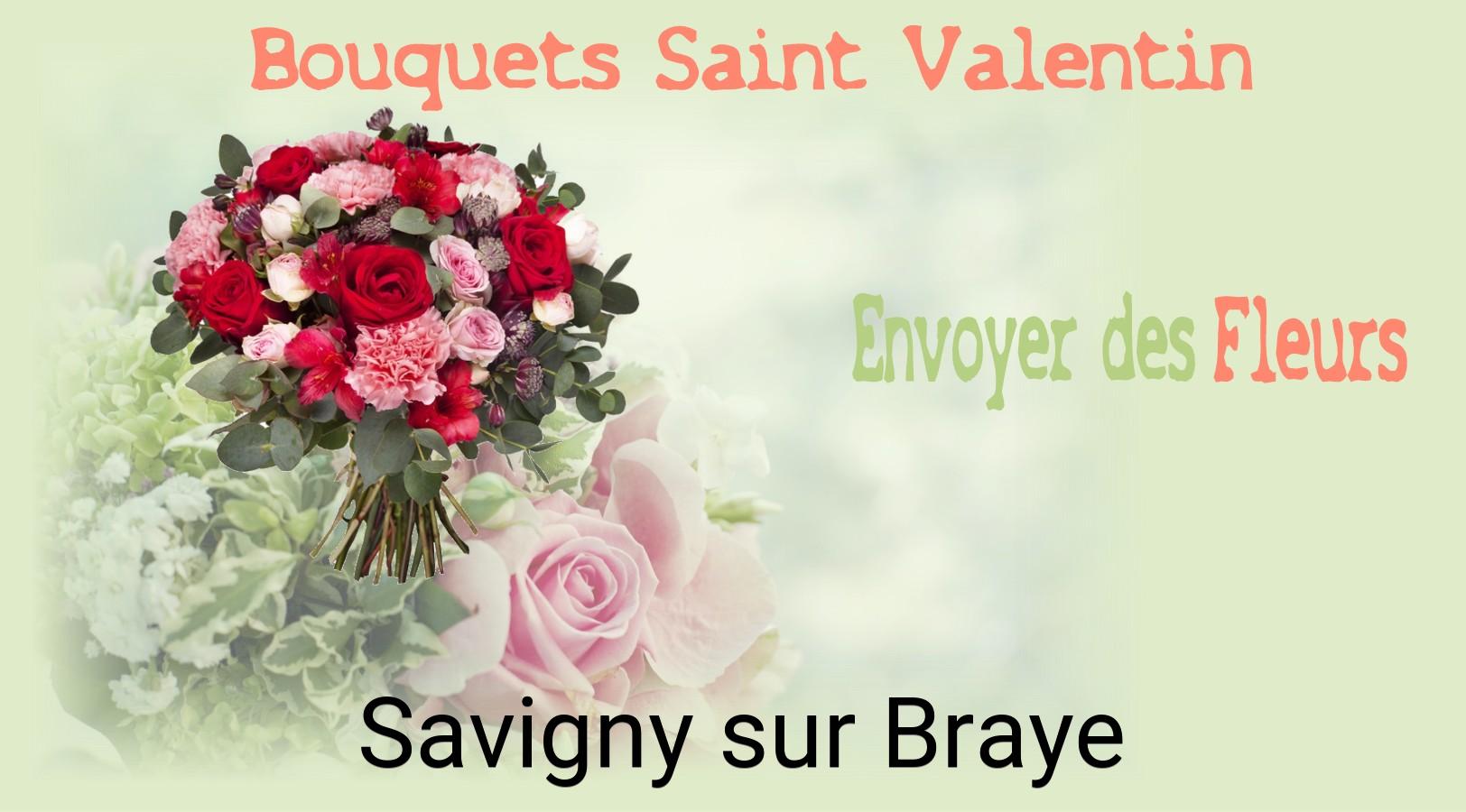 Roses de Saint-Valentin livrées à Savigny-sur-Braye